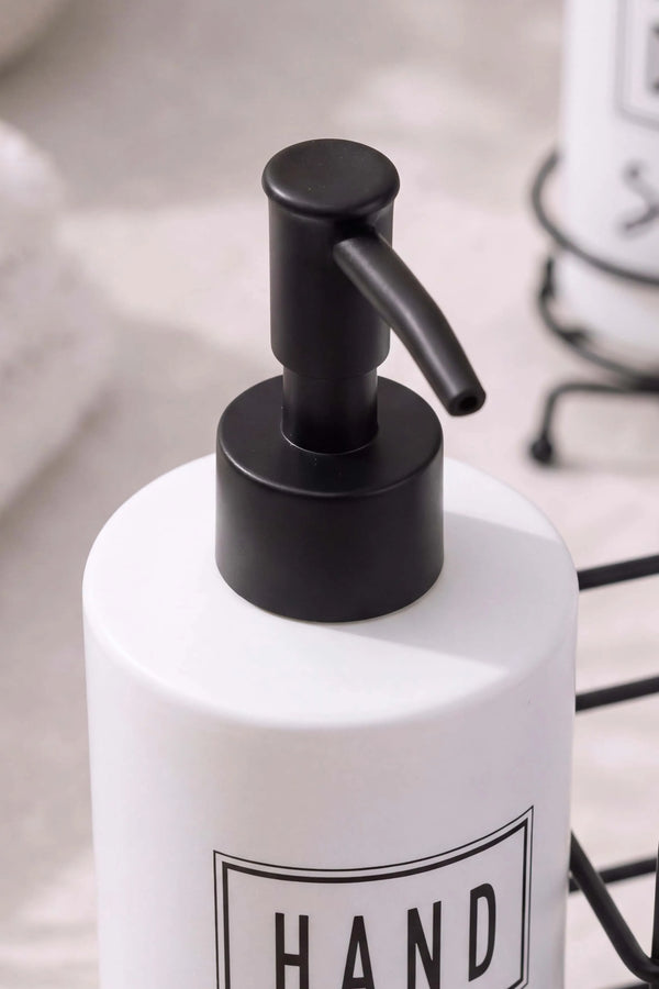 Metal Standlı 2'li Sıvı Sabunluk Seti – görsel 4
