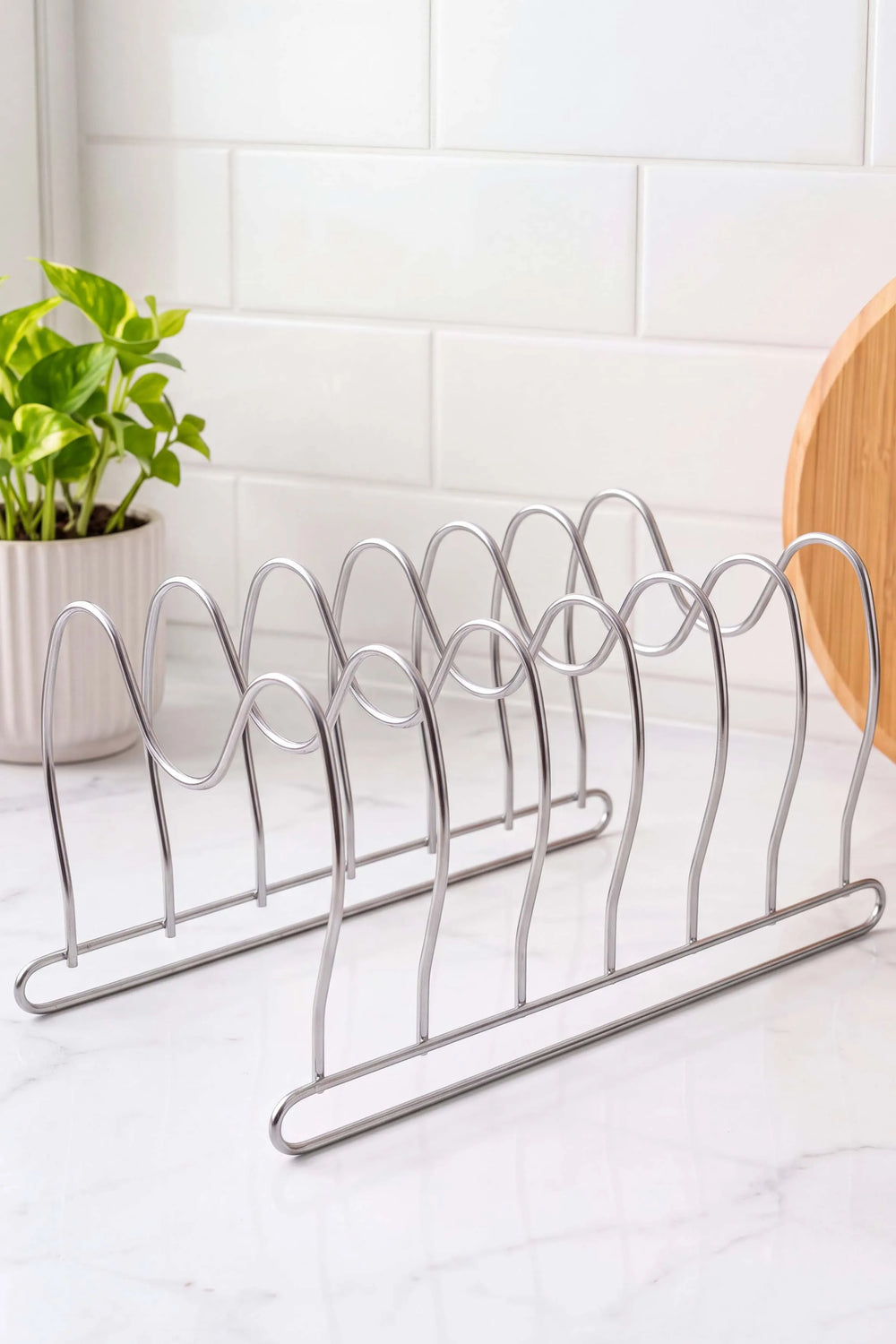 Silver Tabak Düzenleyici Metal Organizer