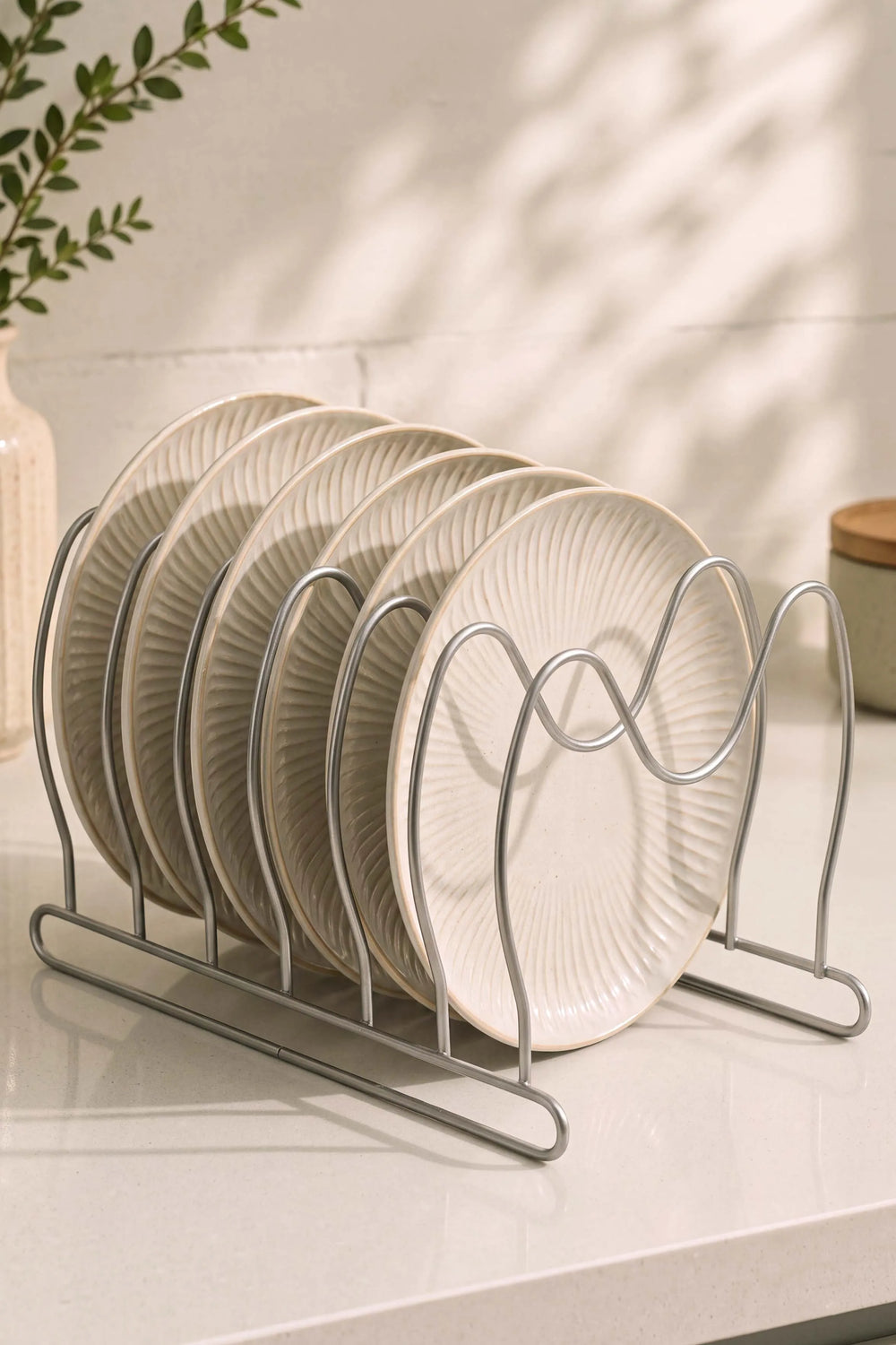 Silver Tabak Düzenleyici Metal Organizer
