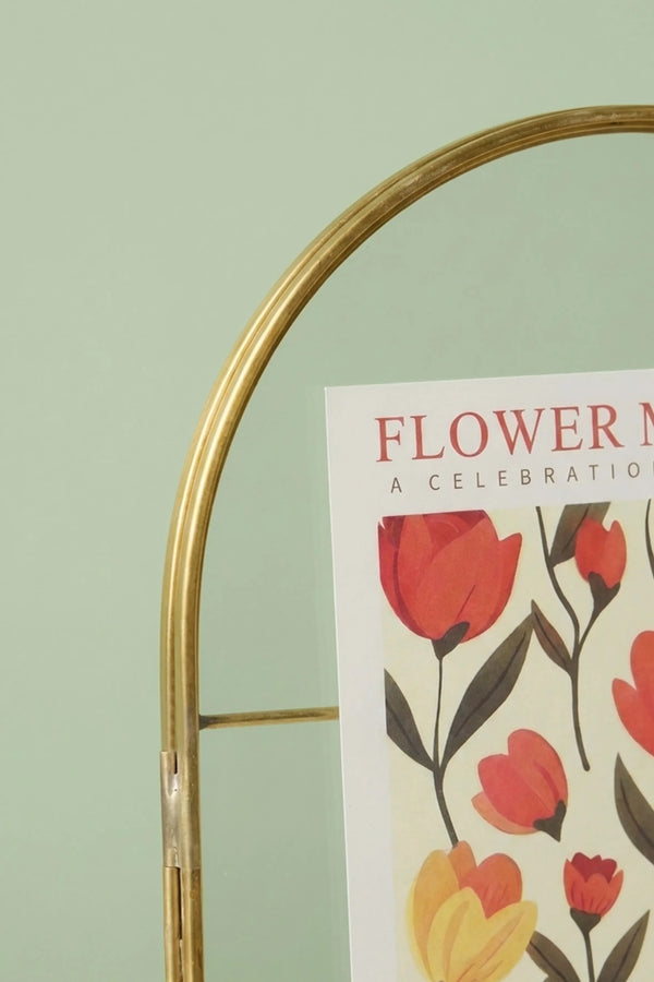 Decosa Tulip Gold Cam Dekoratif Çerçeve – görsel 5