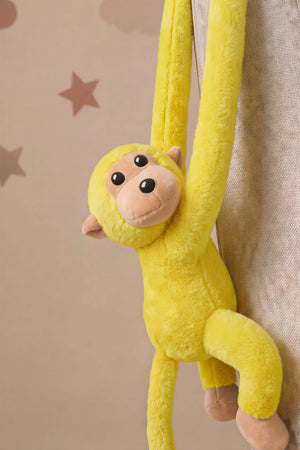 Sarı Elleri Yapışabilen Maymun Peluş Oyuncak – görsel 2