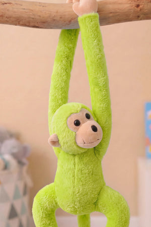Yeşil Elleri Yapışabilen Maymun Peluş Oyuncak – görsel 6