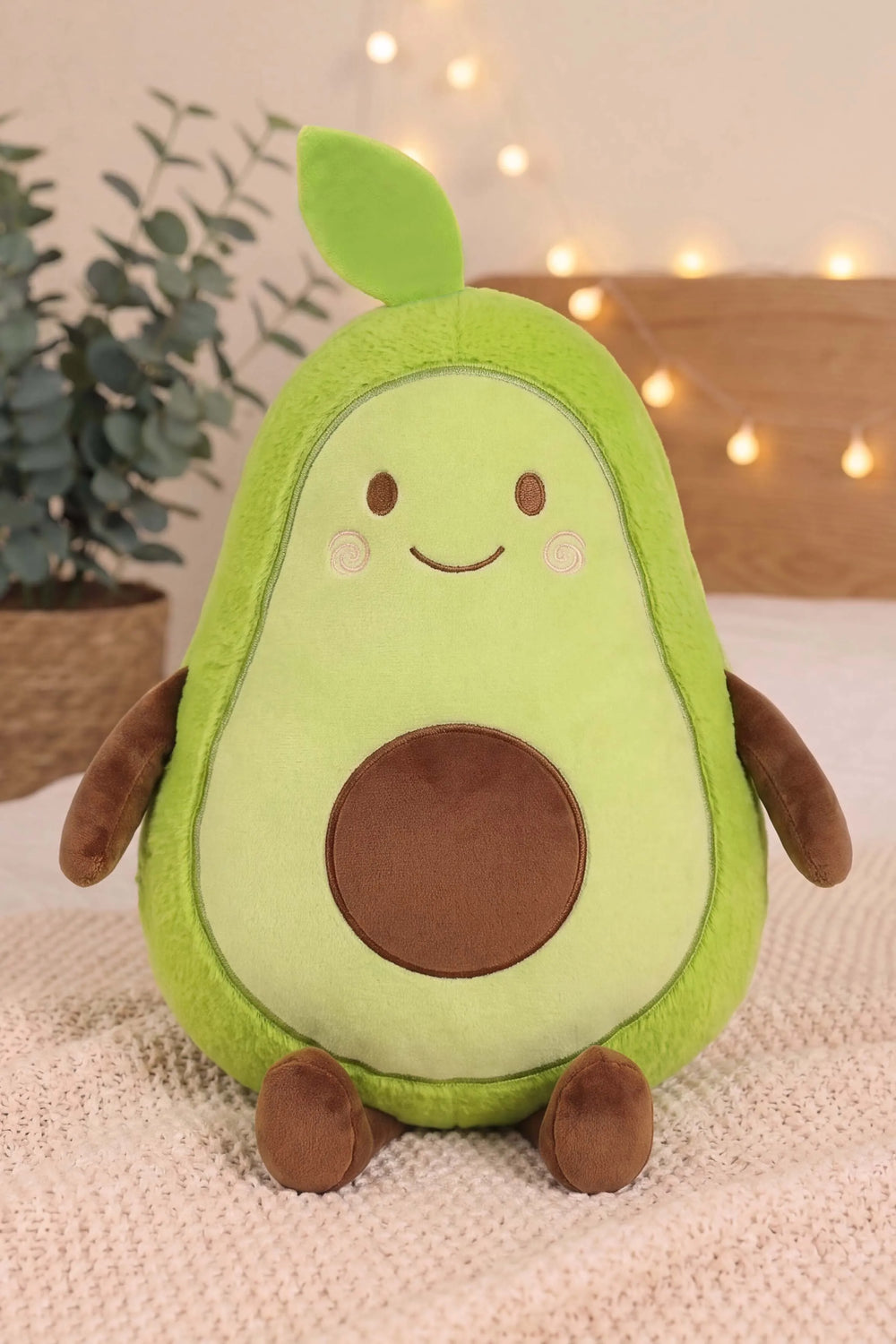 Sevimli Avokado Peluş Yastık