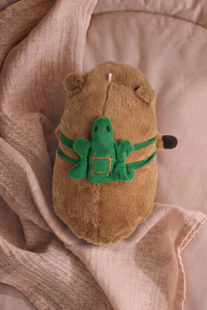 Capybara Figürlü Peluş Oyuncak – görsel 4