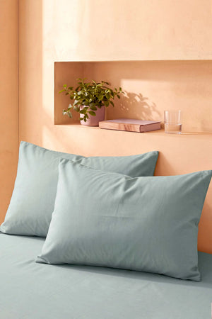 Mint %100 Pamuklu 2'li Yastık Kılıfı 50x70 cm