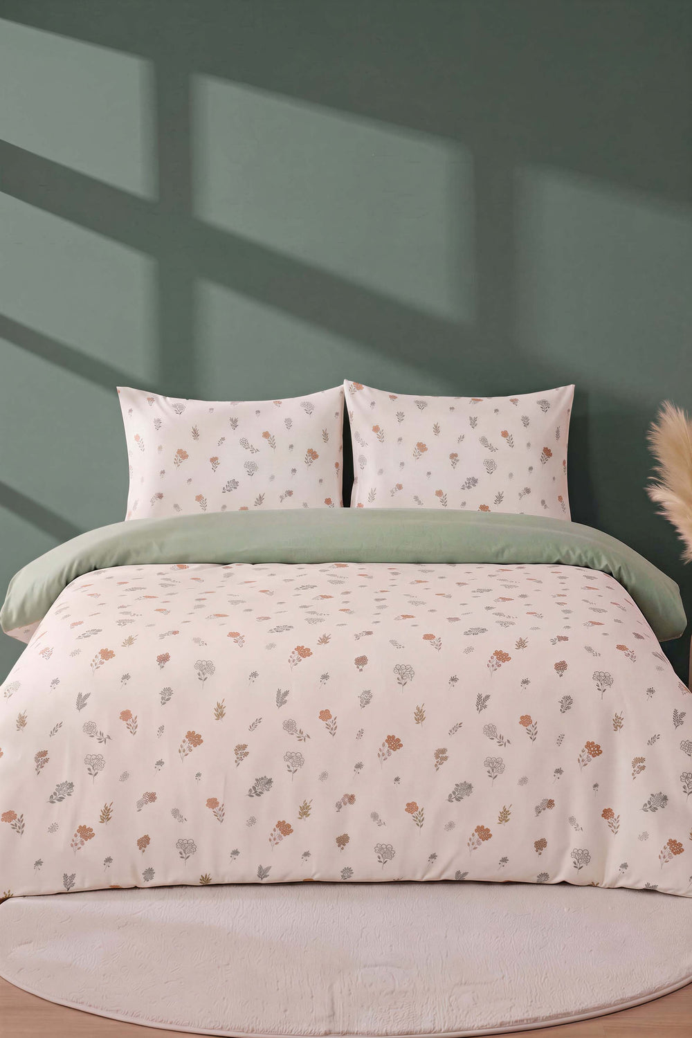 Blush Nefes Alan Pamuklu Çift Kişilik Nevresim Takımı