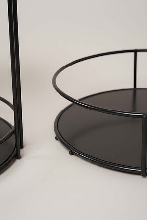 Siyah Metal Düzenleyici Stand