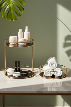 Gold Metal Düzenleyici Stand