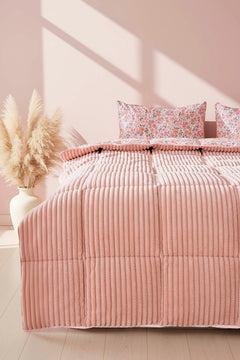 Pembe Bahar Çift Kişilik Tresa Uyku & Çeyiz Seti