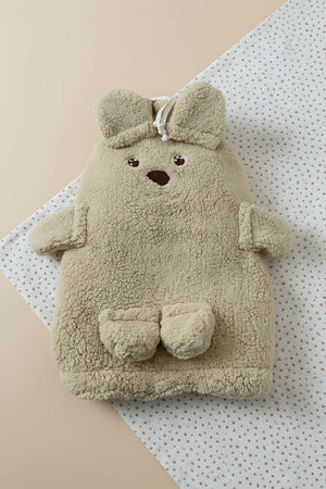 Ayıcık Figürlü Peluş Bebek Battaniyesi