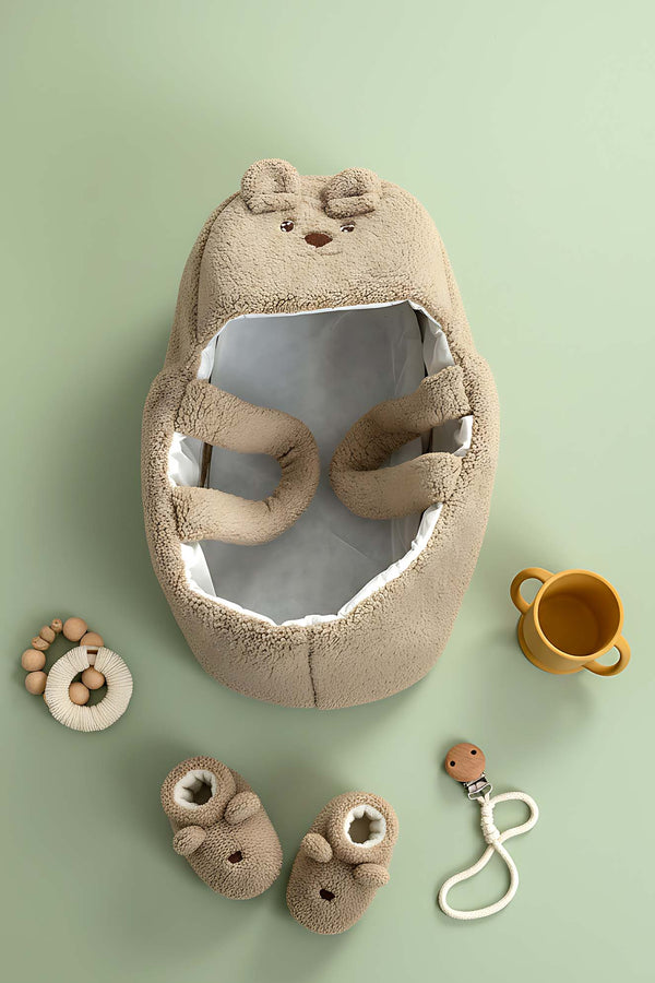 Tavşanlı Peluş Bebek Taşıma Çantası