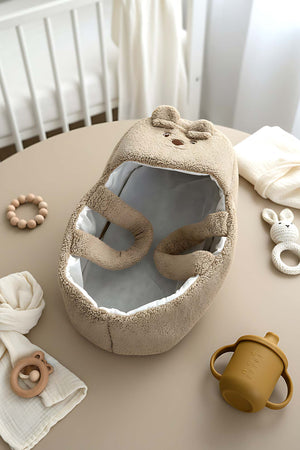 Tavşanlı Peluş Bebek Taşıma Çantası