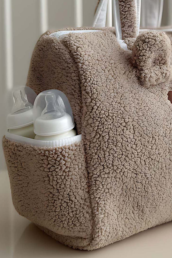Peluş Ayıcık Anne Bebek Bakım Çantası