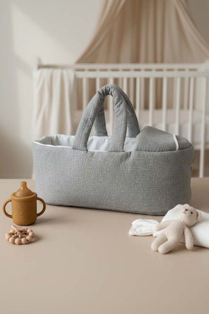 Gri Bebek Taşıma Çantası