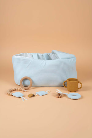 Mavi Ayıcık Bebek Taşıma Çantası