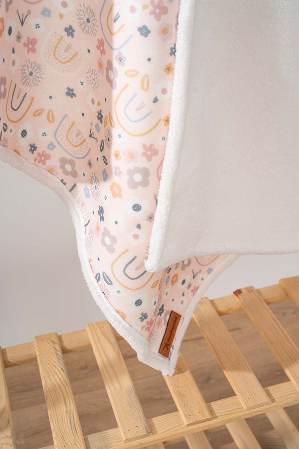 Fluffy Bebek Battaniyesi 70x100 Cm Gökkuşağı Desen