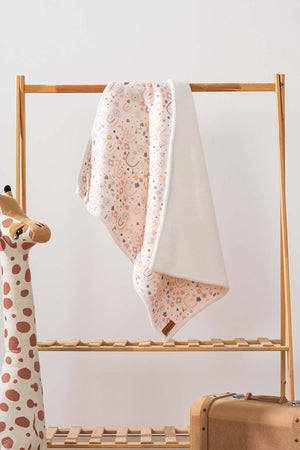 Fluffy Bebek Battaniyesi 70x100 Cm Gökkuşağı Desen