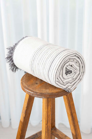 Veloura Antrasit Tek Kişilik Battaniye - Tv Battaniyesi 130x170 cm