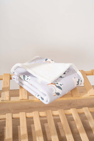 Fluffy Bebek Battaniyesi 70x100 Cm Panda Desen