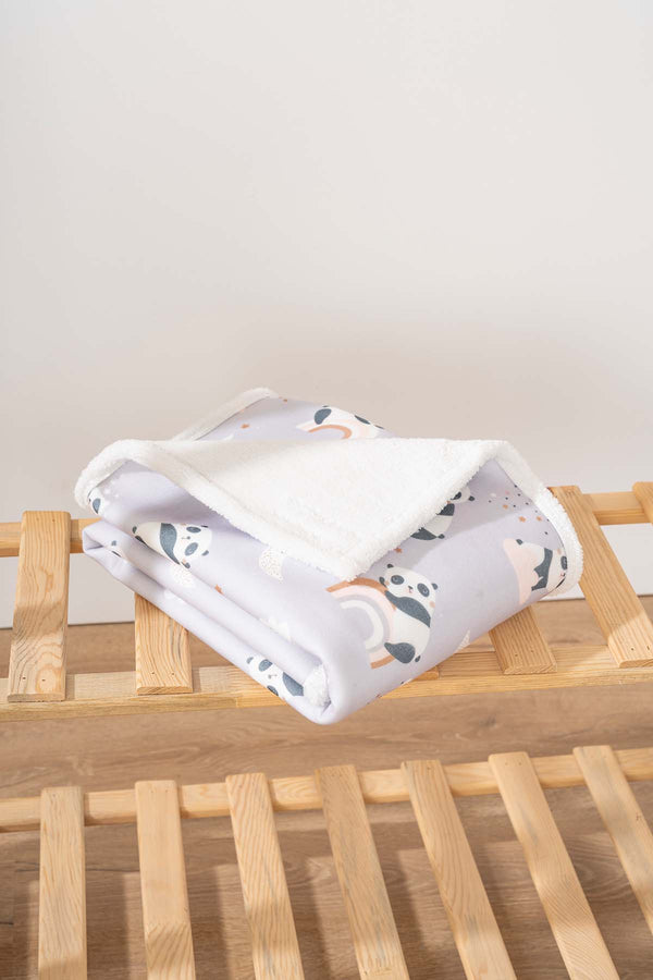 Fluffy Bebek Battaniyesi 70x100 Cm Panda Desen