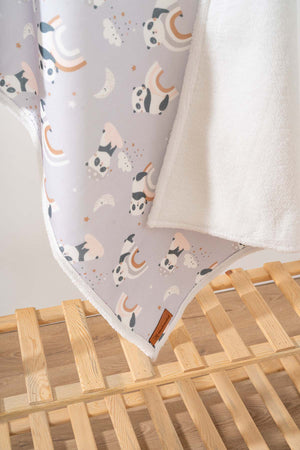 Fluffy Bebek Battaniyesi 70x100 Cm Panda Desen