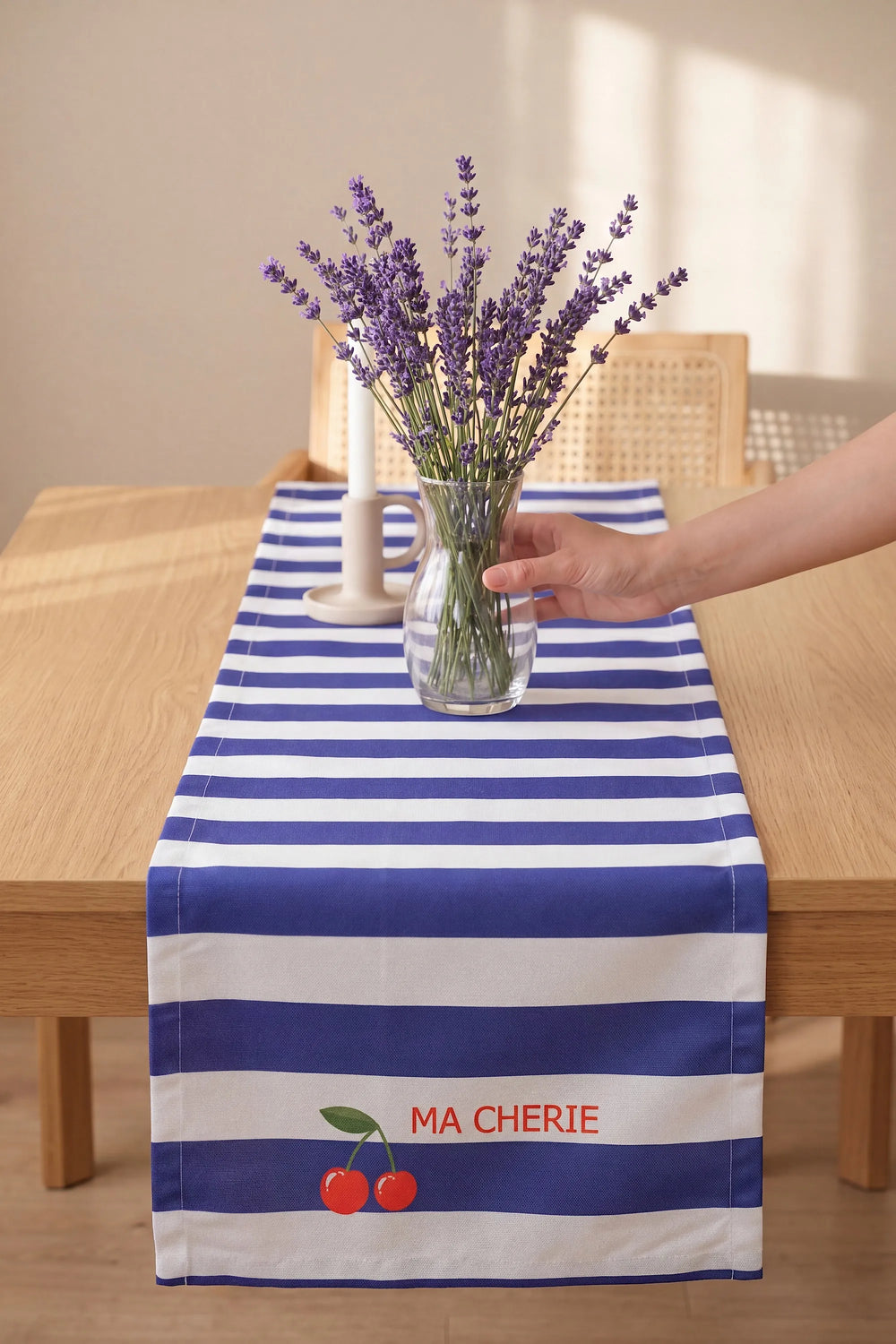 Ma Cherie Baskılı Runner 40x140 cm