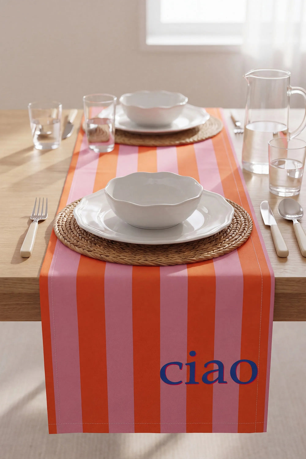 Ciao Baskılı Runner 40x140 cm