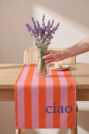 Ciao Baskılı Runner 40x140 cm