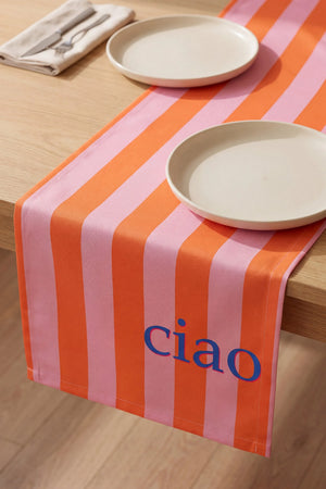 Ciao Baskılı Runner 40x140 cm