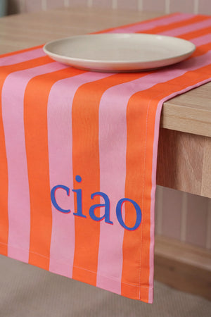 Ciao Baskılı Runner 40x140 cm