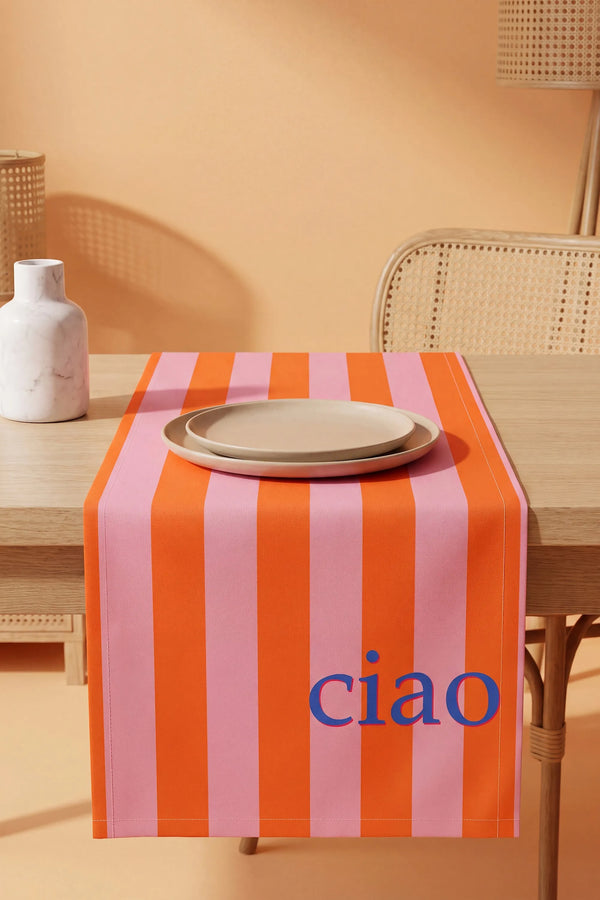 Ciao Baskılı Runner 40x140 cm
