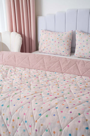 Bonny Çift Kişilik Outlet Pamuklu Kapitone Pike & Yatak Örtüsü