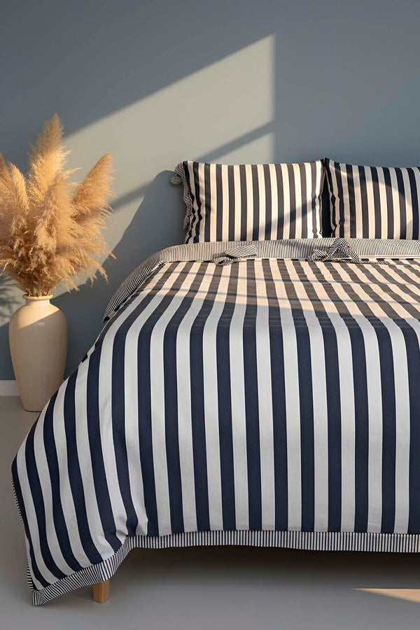 My Sleep Harbor Çift Kişilik %100 Pamuklu Nevresim Takımı – 4 Parça