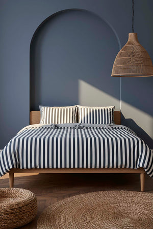 My Sleep Harbor Çift Kişilik %100 Pamuklu Nevresim Takımı – 4 Parça