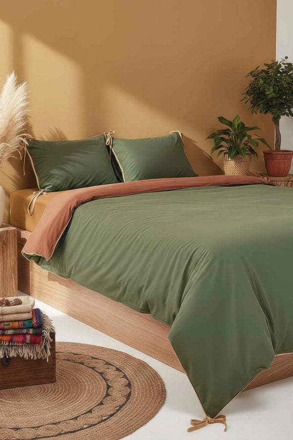 Demeter Forest Çift Kişilik %100 Pamuklu Nevresim Takımı – 4 Parça