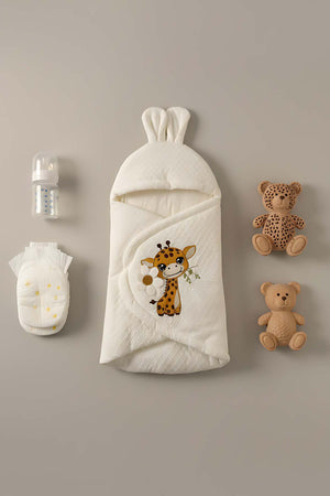 Zürafa Kulaklı Bebek Kundağı