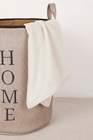 Home Yazılı Çamaşır Sepeti