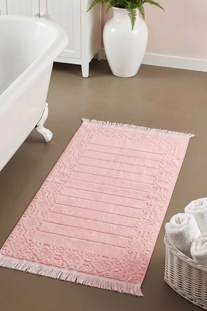 Aflora Pudra %100 Pamuk Ayak Havlusu - 60x130 cm