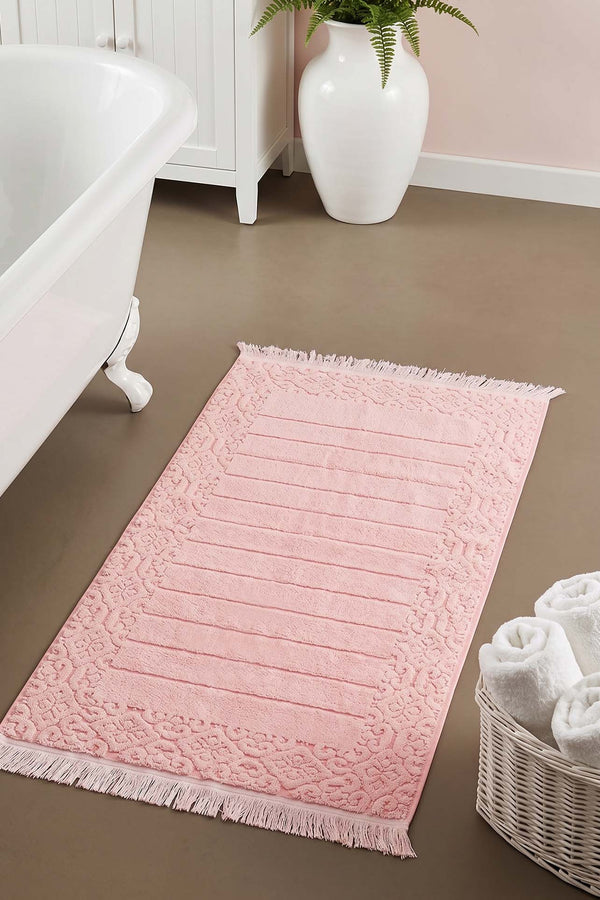 Aflora Pudra %100 Pamuk Ayak Havlusu - 60x130 cm