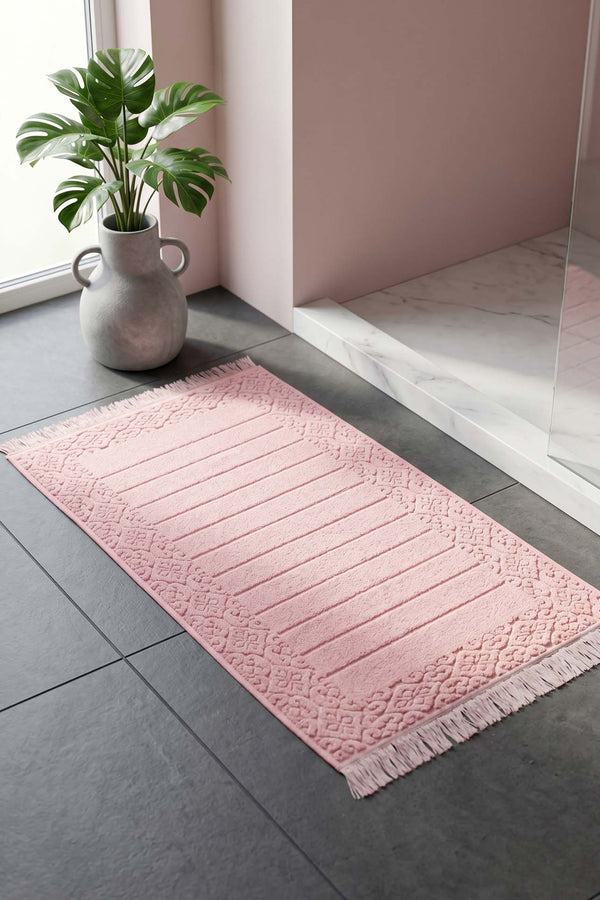 Aflora Pudra %100 Pamuk Ayak Havlusu - 60x130 cm
