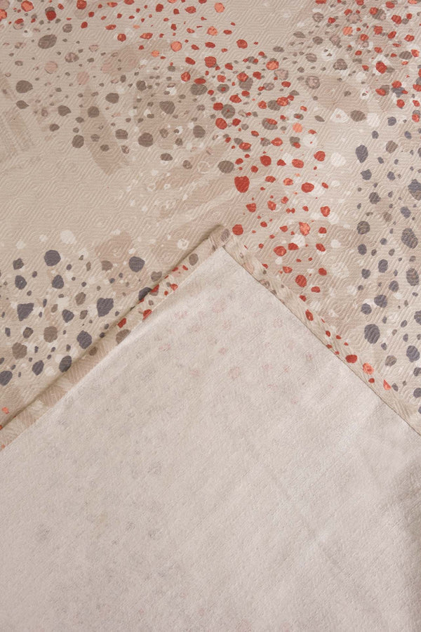 Nokta Harmoni Çift Kişilik Baskılı Pike & Yatak Örtüsü 200x230 cm