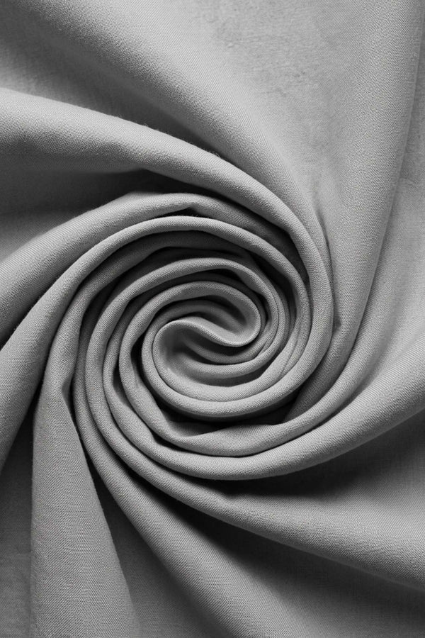Gri Ranforce Pamuklu Çift Kişilik Lastikli Çarşaf Seti - 3 Parça - 160x200 cm