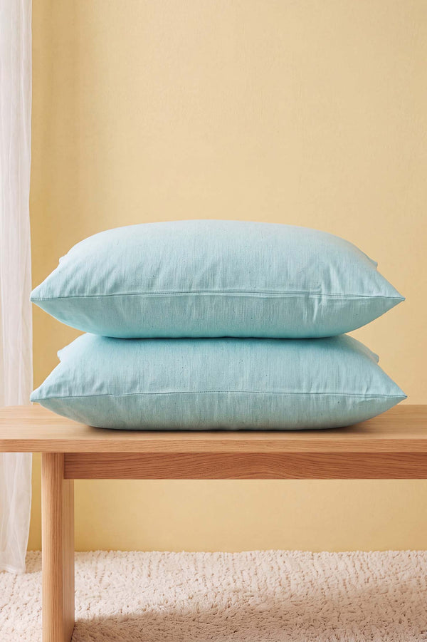 Mint Pamuklu 2'li Yastık Kılıfı 50x70 cm