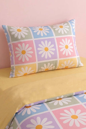 Candy Bloom Tek Kişilik Pamuklu Nevresim Takımı