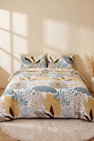 Dune Blue Çift Kişilik Nevresim Takımı – 4 Parça