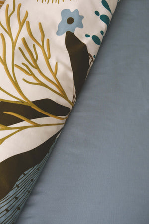 Dune Blue Çift Kişilik Nevresim Takımı – 4 Parça