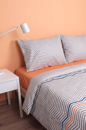 Multicolor Ranforce Çift Kişilik Nevresim Takımı – 4 Parça