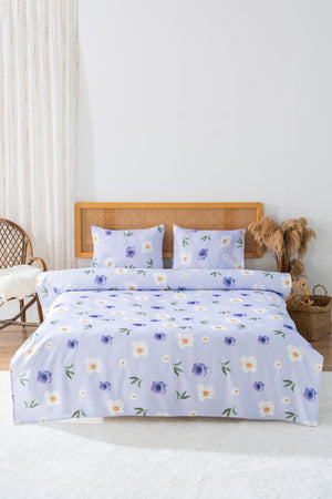 Kır Çiçekleri Outlet Çift Kişilik Baskılı Pike 200 x 220 cm