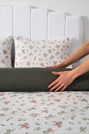 Lina Tek Kişilik Outlet Nevresim Takımı Pamuklu