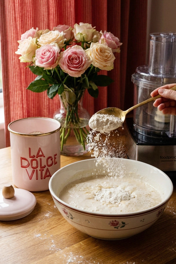 Dolce Vita Büyük Boy Emaye Kavanoz